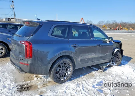2021 Kia Telluride Ex из США, поврежденный, VIN 5XYP3DHC4MG101411
